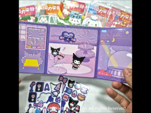 SG seller Sanrio Pre-packed Goodie Bag Gift Set Notebook Eraser Quiet book Stationery prepack Melody Kuromi