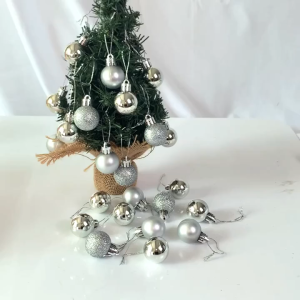 Balonasia Hiasan Bola Natal / Dekorasi Pohon Natal / Gantungan Pohon Natal