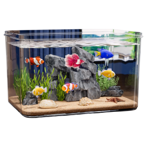 DOCOXO | Bể Sinh Thái Để Bàn Kính Acrylic Giả Dành Cho Nuôi Cá Và Rùa