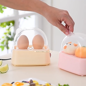 Mini egg steamer automatic power off egg boiling machine small home breakfast artifact student dormitory breakfast machine