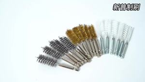 Bộ Dụng Cụ Chà Nhám Bằng Thép Không Gỉ Có Tay Cầm Hình Lục Giác 6X Để Mài Đánh Bóng Loại Bỏ Rỉ Sét - Dụng Cụ Làm Sạch Máy Khoan
