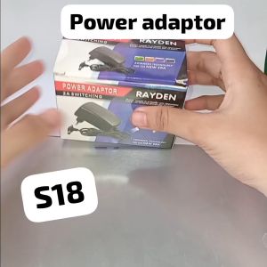S18 ORI POWER ADAPTOR 2A  SWITCHING 2IN1 POWER SUPPLY AC DC JACK T 12V 9V 5V ELEKTRONIK ELEKTRIK CHA