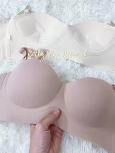 B78 Áo Ngực Su Đệm Dày 3cm KATHY BRA Nâng Đẩy Tạo Khe Không Gọng Không Lộ Viền Dành Chất Su Cao Cấp