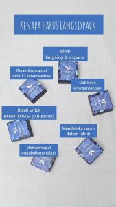 Langsixpack penurun berat badan herbal efektif membakar lemak