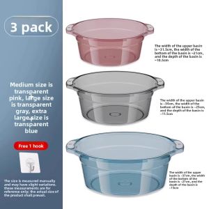 JIFANPAUL | Multi-Function Plastic Basin for Home Bathroom and Student Dormitories