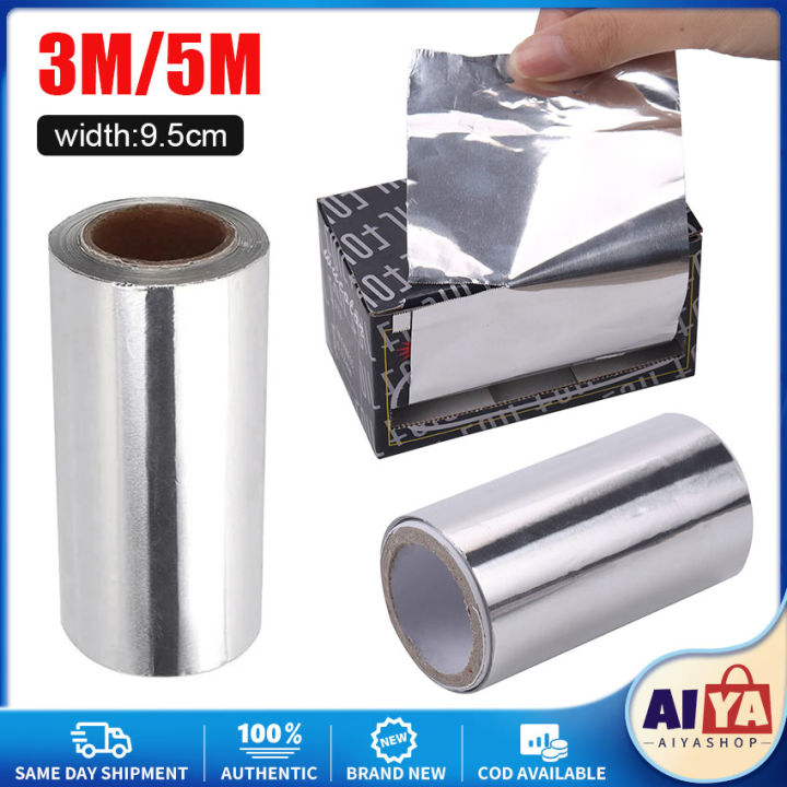 【3M/5M】 Foil for Hair Highlights Super Long Thick Perm Aluminum Foil