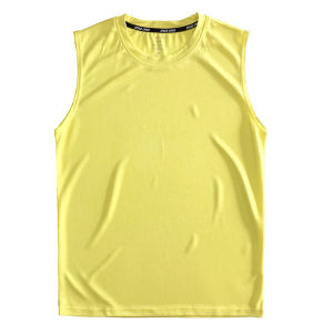 Mens Quick Dry Basketball Tank Top Sleeveless Wide Shoulder Sports T-Shirt Training Fitness Running Moisture Wicking Breathable Solid Color Jersey