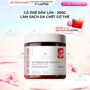 Tẩy da chết thảo dược dành cho cơ thể 200g làm sạch sáng da dưỡng ẩm thúc đẩy hấp thu dưỡng chất II