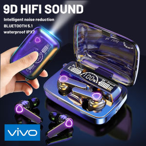 ♥ SFREE Shipping ♥ VIVO M19 Bluetooth Earphones Wireless Earbuds In Ear Stereo Noise Cancelling Sports Headsets With Microphone fone Headphones