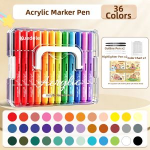 XUEDELE | Non-Bleeding Blendable Art Markers for Kids