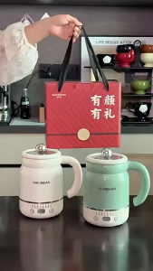 Fully automatic multi-functional electric slow cooker mini electric slow cooker small for home and office use.Periuk perlahan elektrik 電燉杯