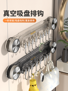 Powerful Rotating Suction Cup Hook for Bathroom Kitchen No Drilling Wall Mounted Heavy Duty Adhesive Hooks for Door Back