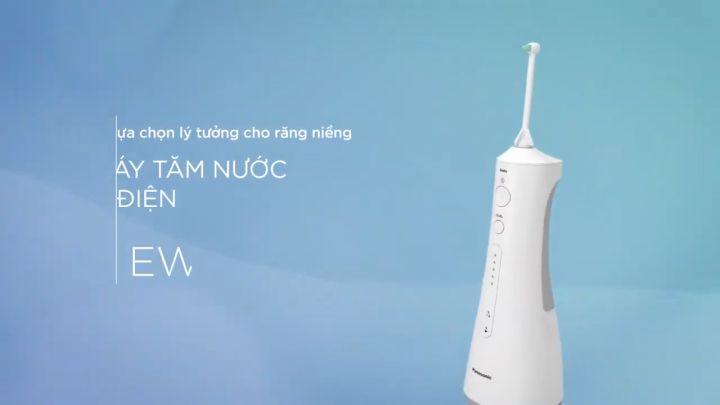 Máy Tăm Nước Panasonic EW1511 / EW1513/ EW-DJ54, Giúp Loại Bỏ 99,9% Vi Khuẩn, Ngừa Sâu Răng Hiệu Quả, An Toàn Cho Răng Niềng và Răng Nhạy Cảm, Nhập Đức, BH 12 Tháng
