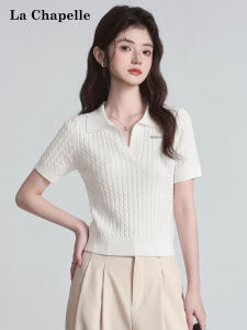 La Chapelle | Slimming Short Sleeve T-Shirt for Petite Women