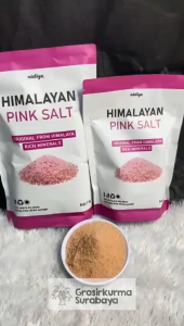 Nadiya GARAM HIMALAYA Premium 1Kg Fine Halus Bagus Kaya Nutrisi Antioksidan Pengganti Garam Dapur