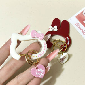 Sanrio | Kawaii Hello Kitty My Melody Cute Pendant Bag Pendant Multifunctional Keychain Couple Keychain Sanrio Gift Toy for Girl
