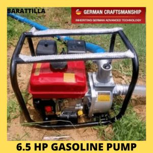 Water pump agricultural gasoline engine water pump 6.5HP 4-stroke 3-inch self-priming gasoline pump
