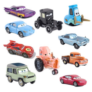 Cars 2 Cars 3 Disney Pixar Lightning McQueen Guido Ramone Sally 1:55 Alloy Metal Die Casting Vehicle Toys Kids Birthday Gifts