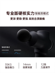 Xiaomi Mijia Fascia Pro Massager Muscle Massage Deep Massage Long Battery Life USB Multi-Function Massage LED Screen Display Muscle Relaxation Wireless Portable Professional Massage Gift &  Xiaomi   Massage  Pro