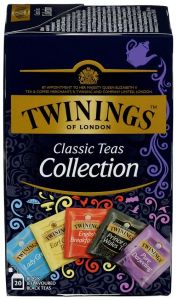 Twinings of London Classic Teas Collection 20s Black & Flavored Black Teas