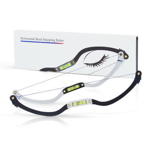 Tattoo Embroidery Horizontal Bow and Arrow Ruler Hot Fashion Exercise Tool Drawing Eyebrow Measurement Balance Eyebrow Ruler