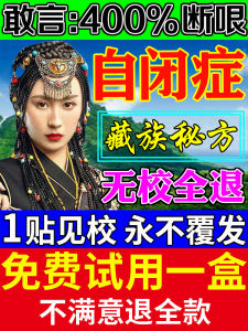 Autism Childrens Training Toys Language Development Delayed Social Disorder Solitary Non-speaking Special Intervening Medication Plaster