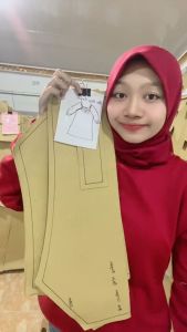 【COD】Pola Blouse Wanita Lengan Raglan Dewasa | Pola Baju Wanita Lengkap | Pola Instan | Pola Jiplak | Pola Jahitan Lengkap Firdaus Busana