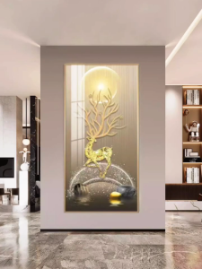 Exquisite frame living room Wall Decor Painting Entrance mural Abstract corridor mural