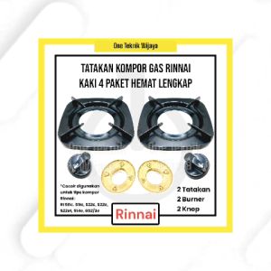 TATAKAN KOMPOR RINNAI KAKI 4 NAMPAN/TUNGKU/DUDUKAN KOMPOR GAS RINNAI KAKI 4 KUALITAS TEBAL PREMIUM QUALITY