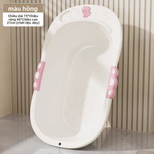 ZHIFUXIAOLUBAN | Bồn Tắm Em Bé Có Chức Năng Ngồi và Nằm cho Bé và Trẻ Nhỏ