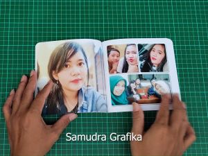 Photobook Album Foto Custom Buku Album Foto Softcover Persegi Kotak