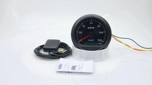85MM GPS Speedometer For Motorcycle Marine Boat 7 Color Backlight 30~ 200 Km/h Boat Car Truck Speed Gauge Meter With GPS Antenna