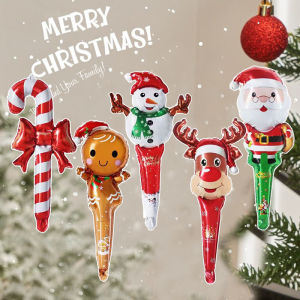 ลูกโป่งคริสต์มาส แบบมือจับ กำไลคริสต์มาส Merry Christmas ใช้ได้ทั้งเด็กและผู้ใหญ่ เป็นพร็อพถ่ายรูป ลูกโป่งถือถ่ายรูป เพิ่มความสนุกในงานปาร์ตี้