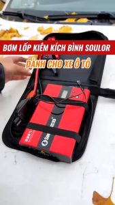 Bơm Lốp Kiêm Kích Bình Soulor Đa Năng Cao Cấp { 69600 mah - 89800mah}