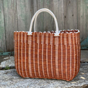 Portable Handheld Bath Basket Shopping Basket Picnic Storage Basket Egg Blue Souvenir Basket Beach Bag Family Organizer Tools