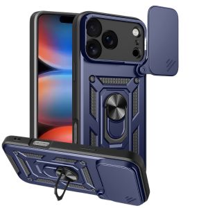 szhaiyu | Shockproof Case for IPhone Air 18 17 16 15 Plus 14 13 12 11 Pro Max Magnetic Ring Stand Car Holder Camera Lens Protection Cover