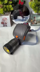 Super Bright LED Headlamp Zoomable Rechargeable Motion Sensor Switch Headlight for Outdoor Fishing Camping