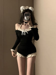 Bảo Thủ Phong Cách Hàn Quốc One Piece Đồ Bơi Dành Cho Phụ Nữ Có Vỏ Bọc Bụng Và Ngực Nhỏ Lý Tưởng Cho Học Sinh Đồ Bơi Thoải Mái