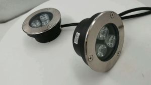Thin IP68 Waterproof led light Garden Underground 3W Outdoor Buried Garden Path Spot Recessed Lighting 220V DC12V 24V