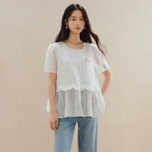 INMAN | Halter Short Sleeve Summer Blouse