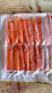 Thanh Cua Tuyết KANIKAMA (50 thanh) 500G (Đông Lạnh) (Thanh Giả Cua) (Imitation Crab)