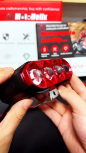 HOTSPEED Mini Driving Light Motorcycle MDL 4 Lens LED Dual Color Super Bright 12V 24V Universal