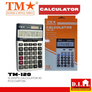 Do It Home  TM-120 Advanced Portable 12-Digits Calculator Handheld Finance