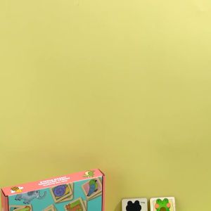 Animal Matching Jigsaw Puzzle จับคู่ภาพสัตว์และเงา งานไม้ ของเล่นเสริมทักษะ