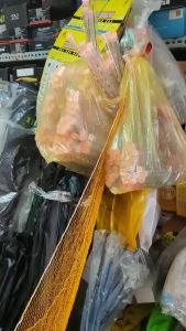 Vó kéo cá màu vàng bằng sợi dù Shỵn nhiều size