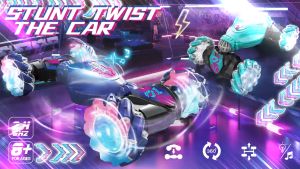 Mainan Anak Laki Laki RC Climbing Stunt Car Mobil Remote Control