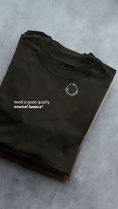 Common Goods Short Sleeve Body Fit T-Shirts - Army Green