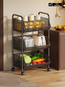 Large Capacity Multi-purpose Trolley Storage Rack Multi-layer