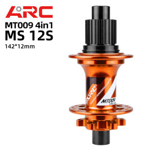 Bộ Moay-ơ Xe Đạp Leo Núi ARC MT009 MTB 32 Lỗ Bánh Trước & Sau Bạc Đạn Kín 6 Chốt 114 Tiếng Kêu Tương Thích HG XD MS 8-12 Tốc Độ
