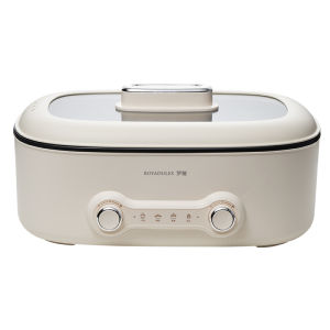 ROYADULEX | Multifunctional Large Capacity Non-stick Electric Hotpot 6.8L